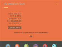 Tablet Screenshot of ischiawebsoftware.com